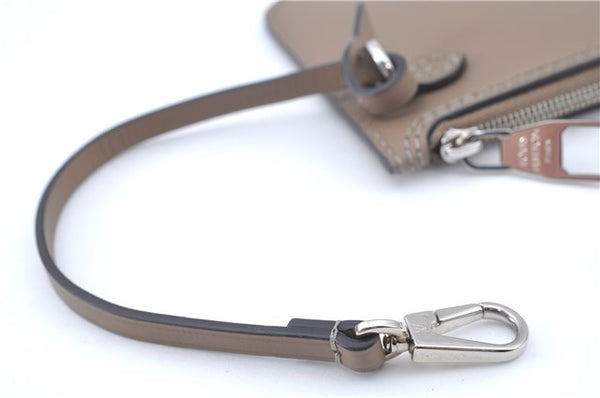 Authentic Louis Vuitton Mahina Pouch Purse For Hina PM Beige LV  J5769