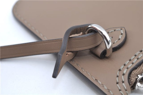 Authentic Louis Vuitton Mahina Pouch Purse For Hina PM Beige LV  J5769