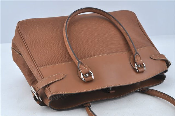 Authentic Louis Vuitton Epi Passy GM Shoulder Hand Bag Brown M59251 LV J5775