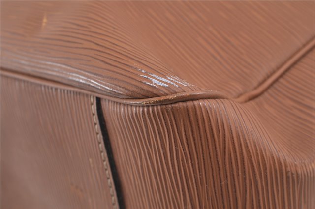 Authentic Louis Vuitton Epi Passy GM Shoulder Hand Bag Brown M59251 LV J5775