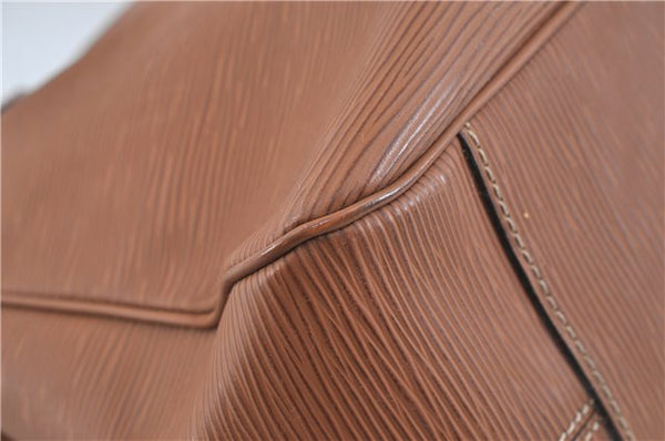 Authentic Louis Vuitton Epi Passy GM Shoulder Hand Bag Brown M59251 LV J5775