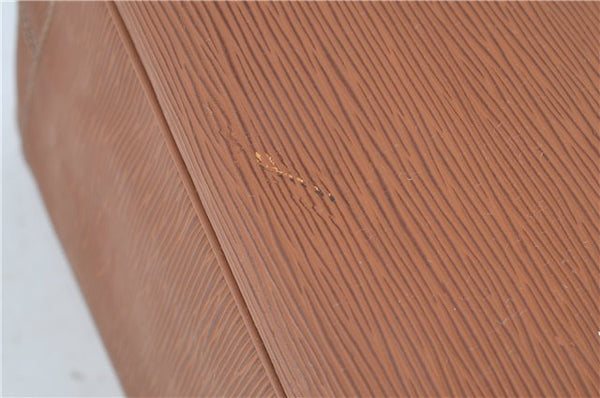 Authentic Louis Vuitton Epi Passy GM Shoulder Hand Bag Brown M59251 LV J5775