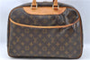Authentic Louis Vuitton Monogram Deauville Hand Bag M47270 LV J5787