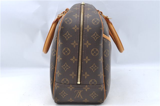 Authentic Louis Vuitton Monogram Deauville Hand Bag M47270 LV J5787