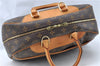 Authentic Louis Vuitton Monogram Deauville Hand Bag M47270 LV J5787