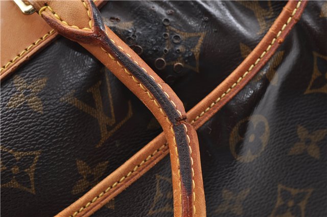 Authentic Louis Vuitton Monogram Deauville Hand Bag M47270 LV J5787