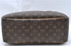 Authentic Louis Vuitton Monogram Deauville Hand Bag M47270 LV J5787