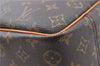 Authentic Louis Vuitton Monogram Deauville Hand Bag M47270 LV J5787