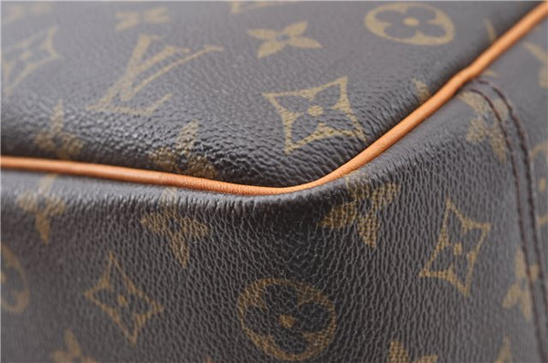 Authentic Louis Vuitton Monogram Deauville Hand Bag M47270 LV J5787