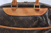 Authentic Louis Vuitton Monogram Deauville Hand Bag M47270 LV J5787