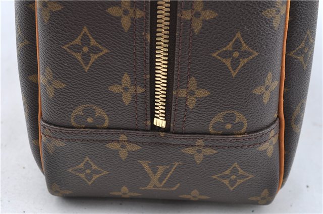Authentic Louis Vuitton Monogram Deauville Hand Bag M47270 LV J5787