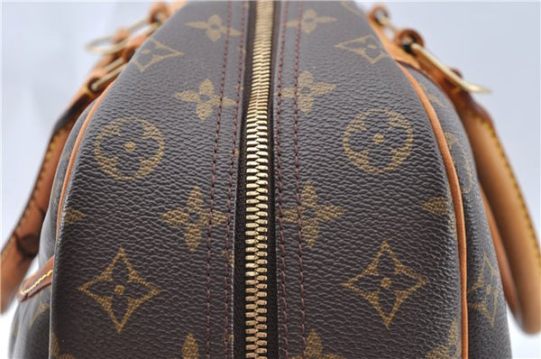 Authentic Louis Vuitton Monogram Deauville Hand Bag M47270 LV J5787