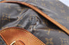 Authentic Louis Vuitton Monogram Deauville Hand Bag M47270 LV J5787