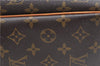 Authentic Louis Vuitton Monogram Deauville Hand Bag M47270 LV J5787