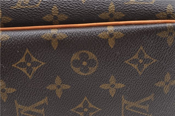 Authentic Louis Vuitton Monogram Deauville Hand Bag M47270 LV J5787