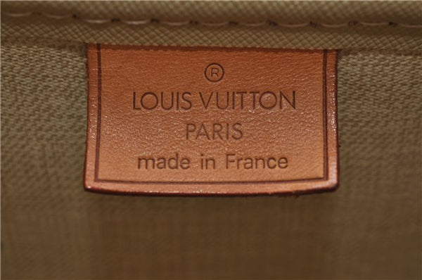 Authentic Louis Vuitton Monogram Deauville Hand Bag M47270 LV J5787