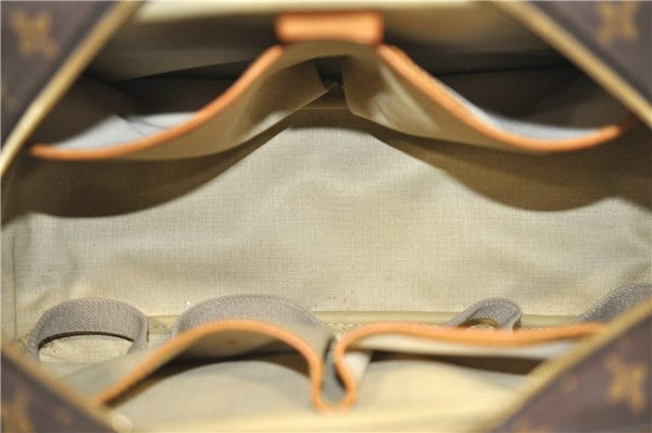 Authentic Louis Vuitton Monogram Deauville Hand Bag M47270 LV J5787