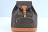 Authentic Louis Vuitton Monogram Montsouris MM Backpack M51136 LV J5790