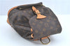 Authentic Louis Vuitton Monogram Montsouris MM Backpack M51136 LV J5790