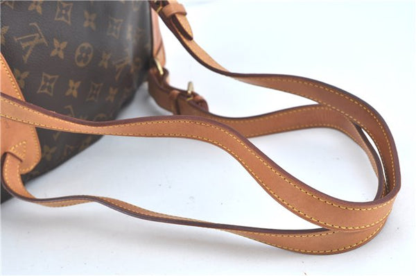 Authentic Louis Vuitton Monogram Montsouris MM Backpack M51136 LV J5790