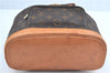 Authentic Louis Vuitton Monogram Montsouris MM Backpack M51136 LV J5790