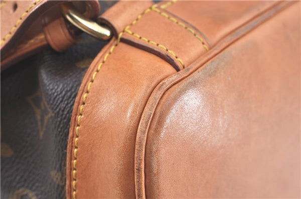 Authentic Louis Vuitton Monogram Montsouris MM Backpack M51136 LV J5790