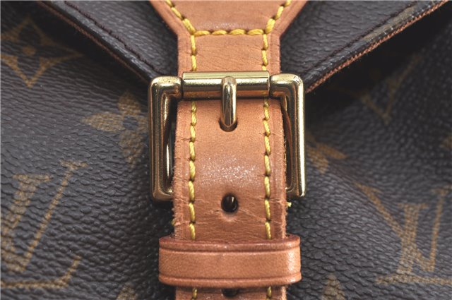 Authentic Louis Vuitton Monogram Montsouris MM Backpack M51136 LV J5790