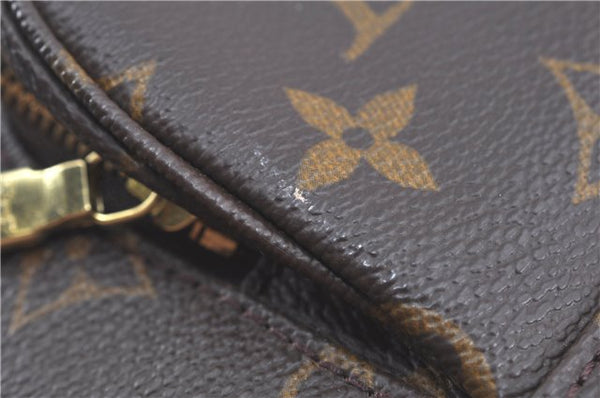 Authentic Louis Vuitton Monogram Montsouris MM Backpack M51136 LV J5790