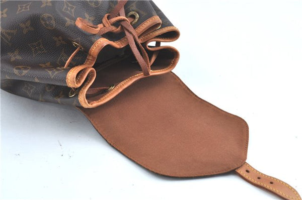 Authentic Louis Vuitton Monogram Montsouris MM Backpack M51136 LV J5790