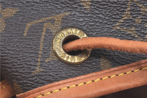 Authentic Louis Vuitton Monogram Montsouris MM Backpack M51136 LV J5790