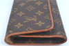 Authentic Louis Vuitton Monogram Pochette Twin GM Shoulder Bag M51852 LV J5805