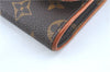 Authentic Louis Vuitton Monogram Pochette Twin GM Shoulder Bag M51852 LV J5805