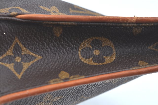 Authentic Louis Vuitton Monogram Pochette Twin GM Shoulder Bag M51852 LV J5805