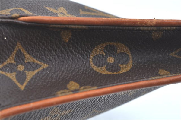Authentic Louis Vuitton Monogram Pochette Twin GM Shoulder Bag M51852 LV J5805