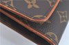 Authentic Louis Vuitton Monogram Pochette Twin GM Shoulder Bag M51852 LV J5805
