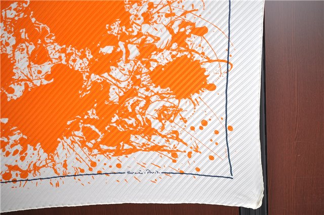 Authentic HERMES Pleats Scarf 