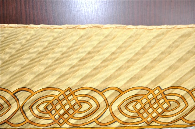 Authentic HERMES Pleats Scarf 