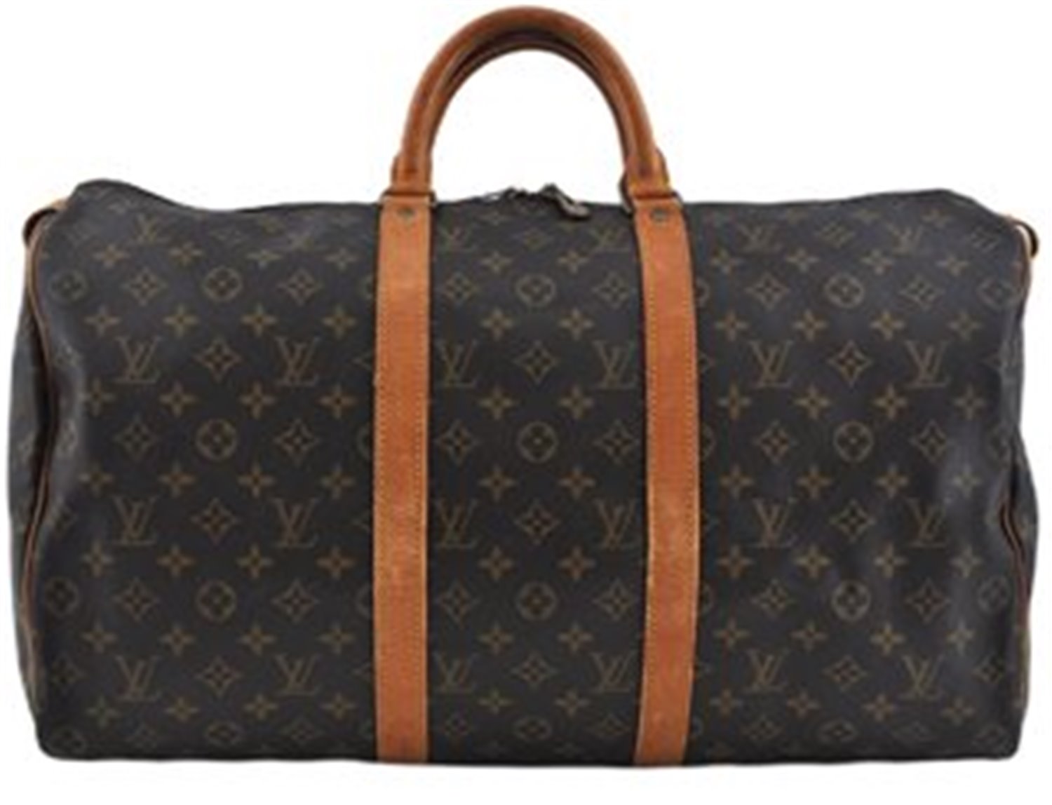 Authentic Louis Vuitton Monogram Keepall 50 Travel Boston Bag M41426 LV J5835