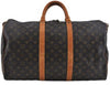 Authentic Louis Vuitton Monogram Keepall 50 Travel Boston Bag M41426 LV J5835