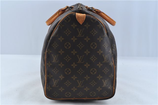 Authentic Louis Vuitton Monogram Keepall 50 Travel Boston Bag M41426 LV J5835