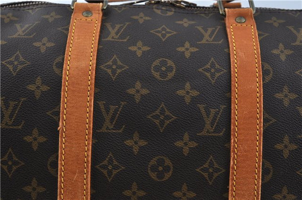 Authentic Louis Vuitton Monogram Keepall 50 Travel Boston Bag M41426 LV J5835