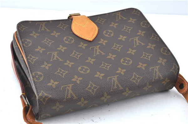 Authentic Louis Vuitton Monogram Cartouchiere GM M51252 Shoulder Bag Junk J5851