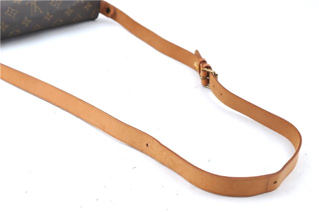 Authentic Louis Vuitton Monogram Cartouchiere GM M51252 Shoulder Bag Junk J5851