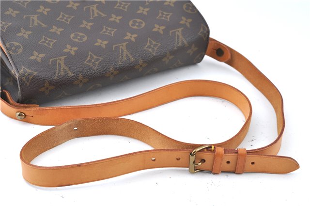 Authentic Louis Vuitton Monogram Cartouchiere GM M51252 Shoulder Bag Junk J5851