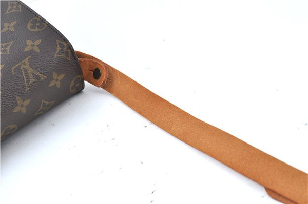 Authentic Louis Vuitton Monogram Cartouchiere GM M51252 Shoulder Bag Junk J5851
