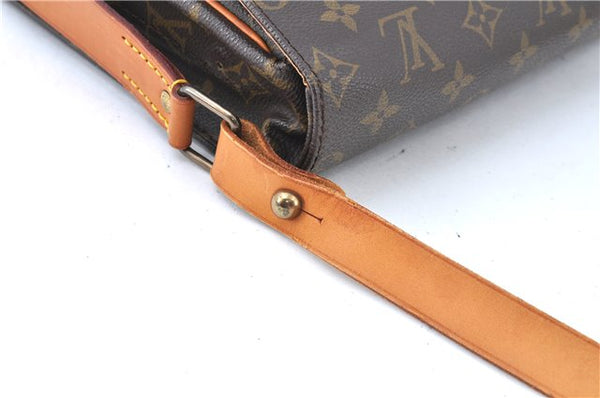 Authentic Louis Vuitton Monogram Cartouchiere GM M51252 Shoulder Bag Junk J5851