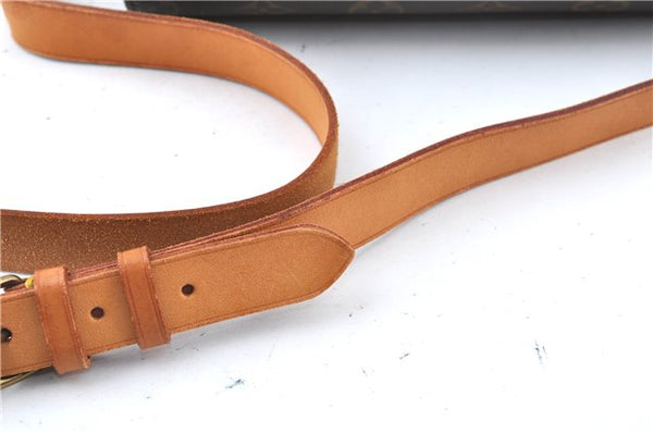 Authentic Louis Vuitton Monogram Cartouchiere GM M51252 Shoulder Bag Junk J5851