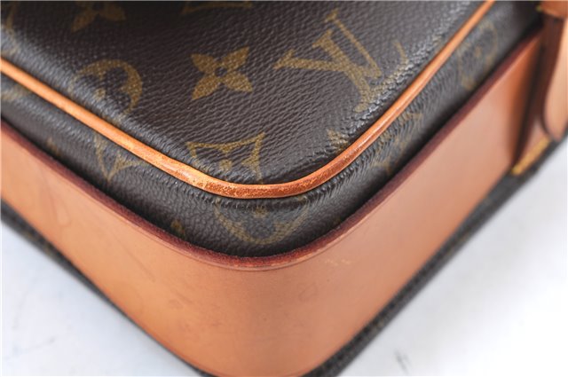 Authentic Louis Vuitton Monogram Cartouchiere GM M51252 Shoulder Bag Junk J5851