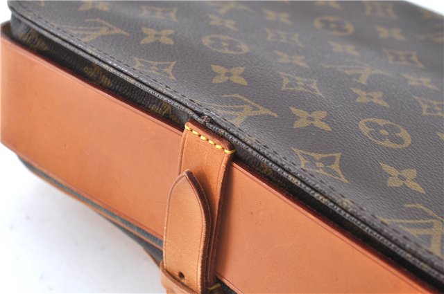 Authentic Louis Vuitton Monogram Cartouchiere GM M51252 Shoulder Bag Junk J5851