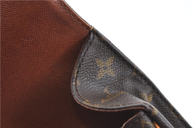 Authentic Louis Vuitton Monogram Cartouchiere GM M51252 Shoulder Bag Junk J5851